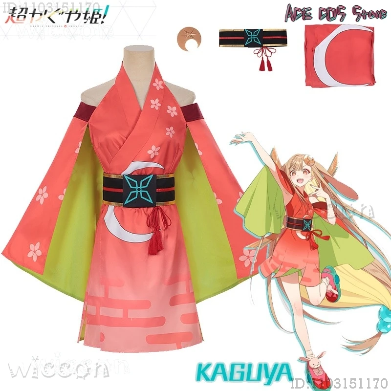 

Chou Cos Kaguya-hime Cosplay Cosmic Anime Princess Kaguya Costume Japanese Style Girls Womendisfraz anime déguisement