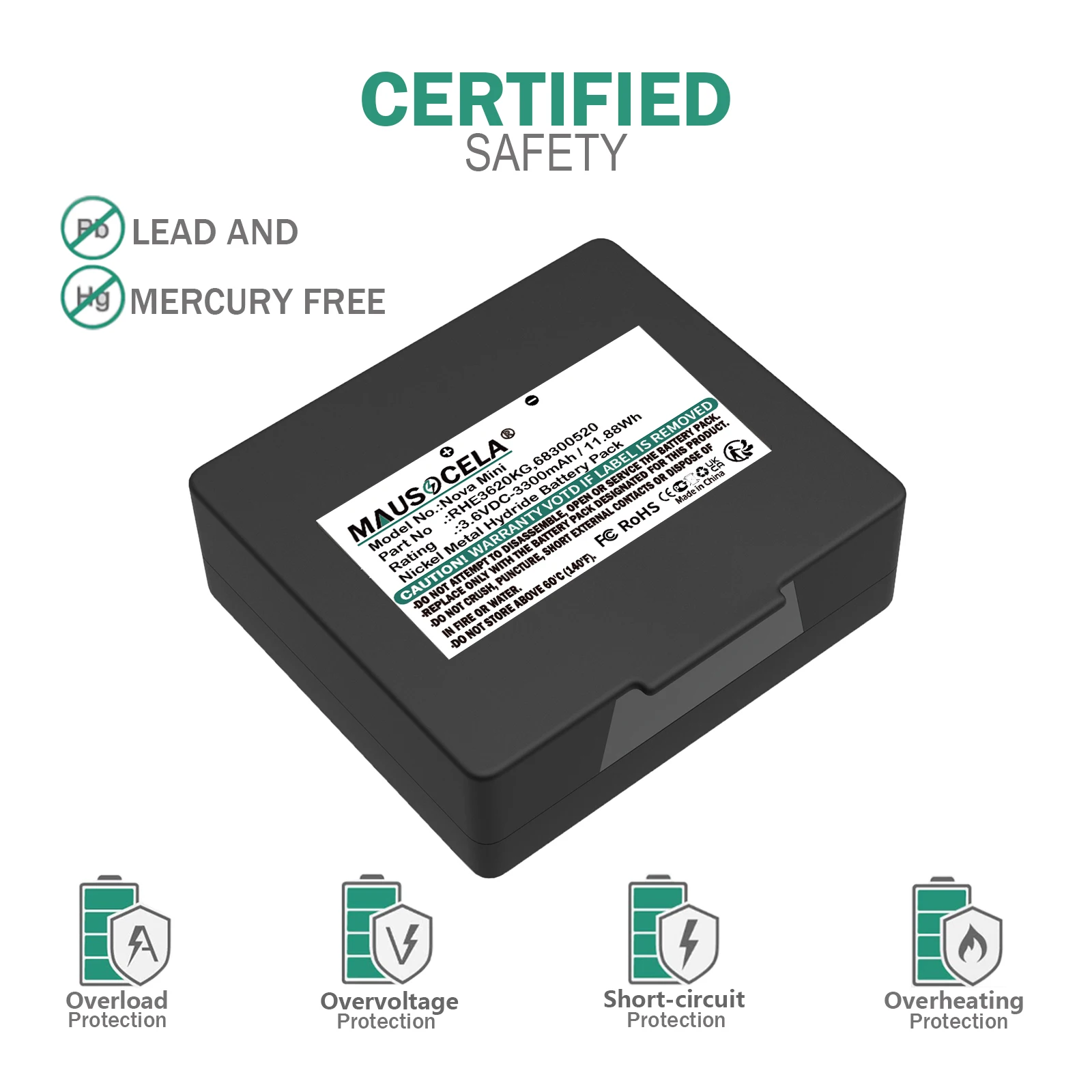 3300mAh CraneRemoteControl Mini EX2-22 Battery For Hetronic:HET300,68300520,68300600,RHE3614KG,RHE3620KG,68300940,68304605,HE900