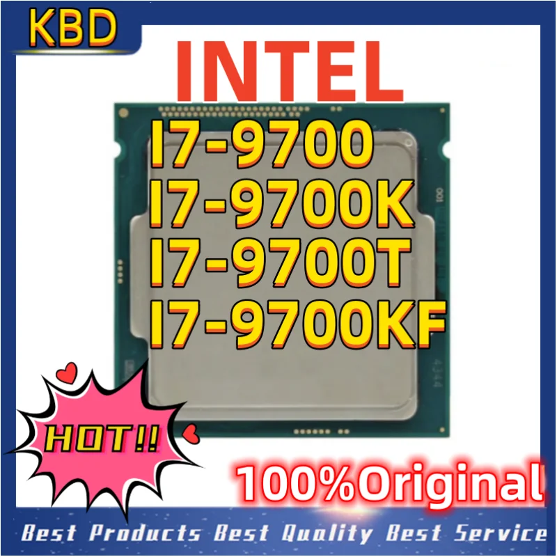 

Оригинальный процессор Intel I7-9700 I7-9700K I7-9700KF I7-9700T