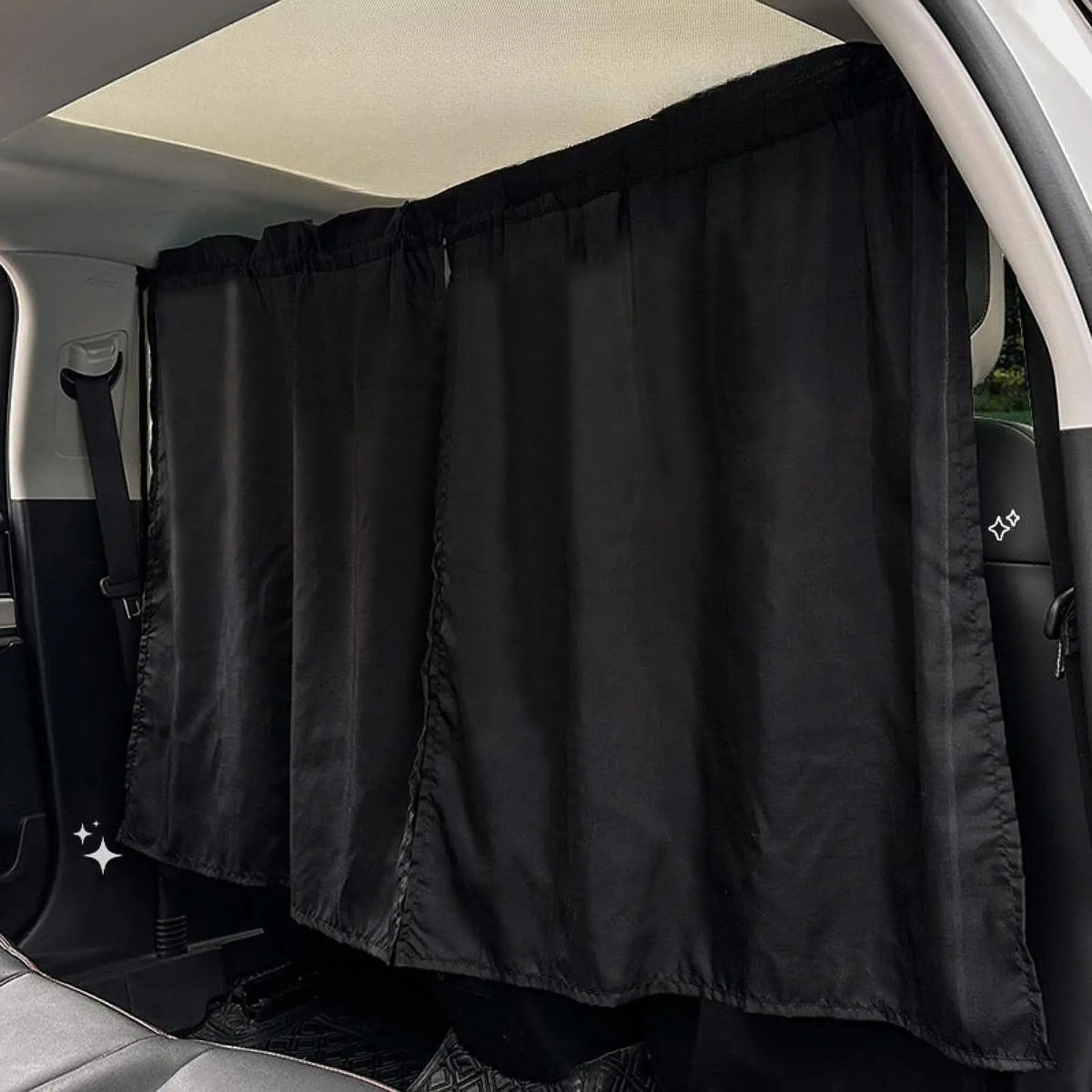 

Автомобильная занавеска для конфиденциальности, солнцезащитный козырек, подвесной внутренний козырек, автомобильная занавеска, выдвижной разделитель конфиденциальности для путешествий, кемпинга, внедорожника, седана