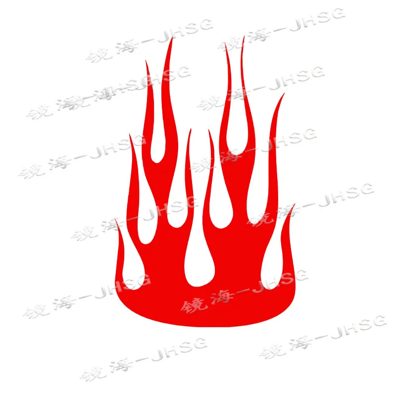 

Fire Flames - Stickers - Multiple Colors and Sizes-