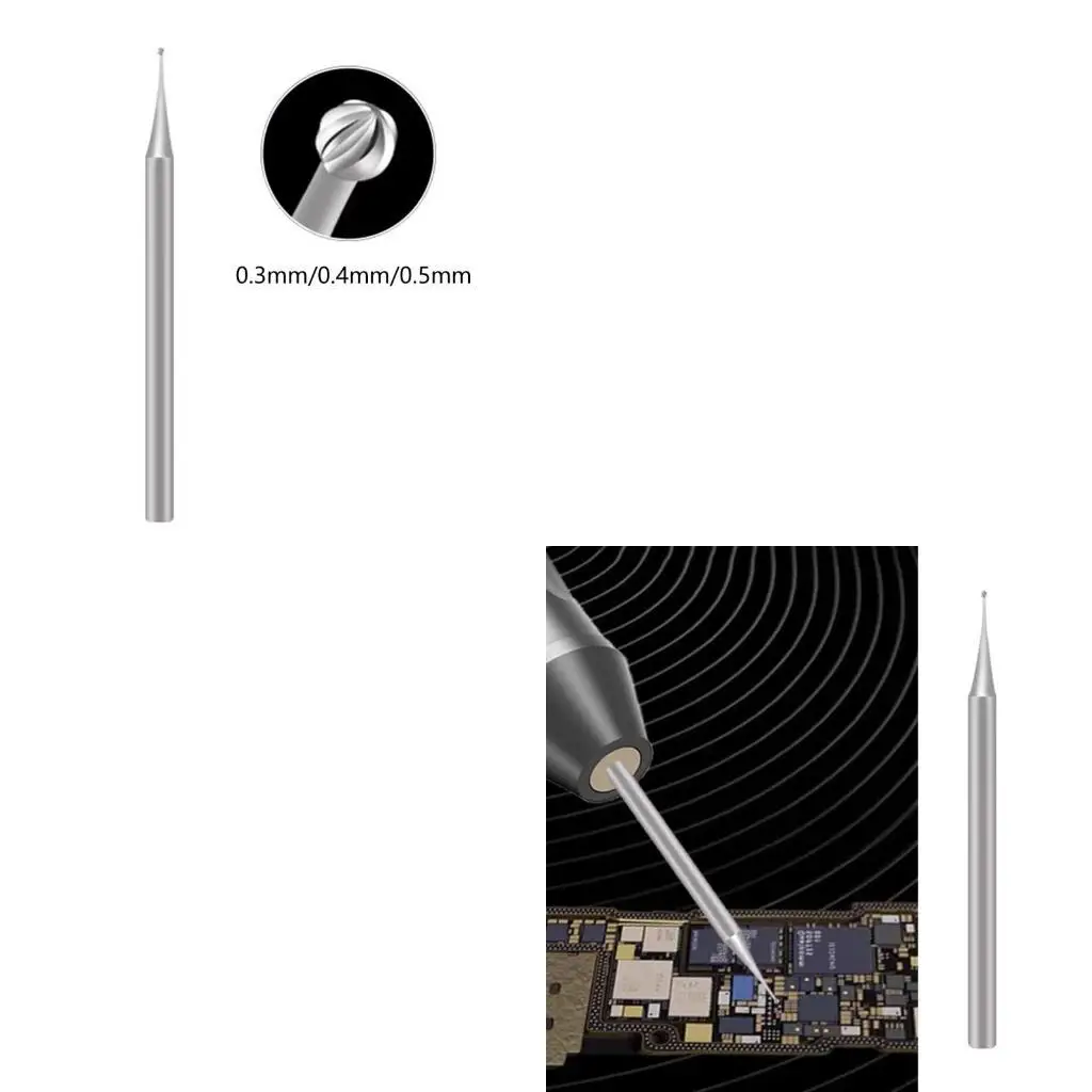 

R9UF Carving Cutter Head for Mainboard CPU Solder Joint Repair Polishing Head Heavy
