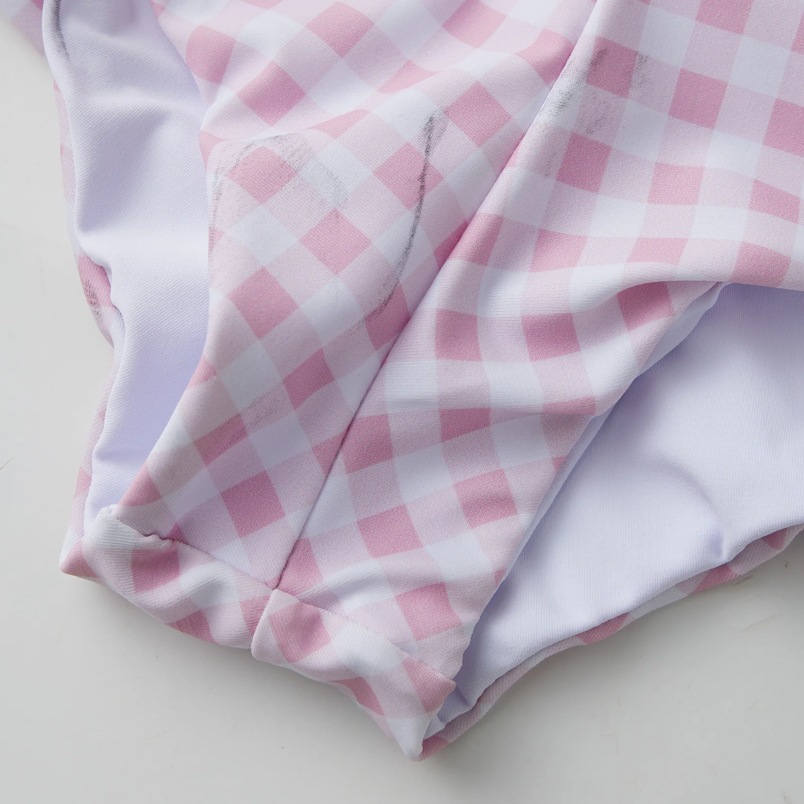 Conjunto de biquíni feminino de 2 peças, moda halter, pescoço, maiô com shorts, férias de verão, duas peças