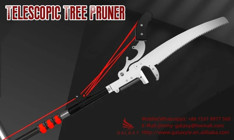 Manual Pole Pruner New Design Telescopic  Tree 