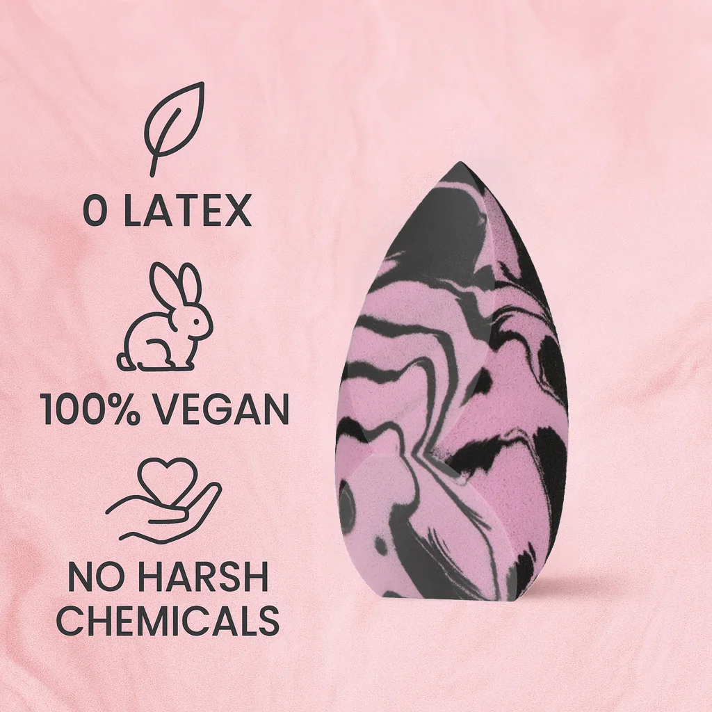 Éponges de maquillage en marbre, éponge de beauté, mélangeur, pour fond de teint, correcteur, crème, poudre, accessoires de maquillage, 1/3/7 pièces