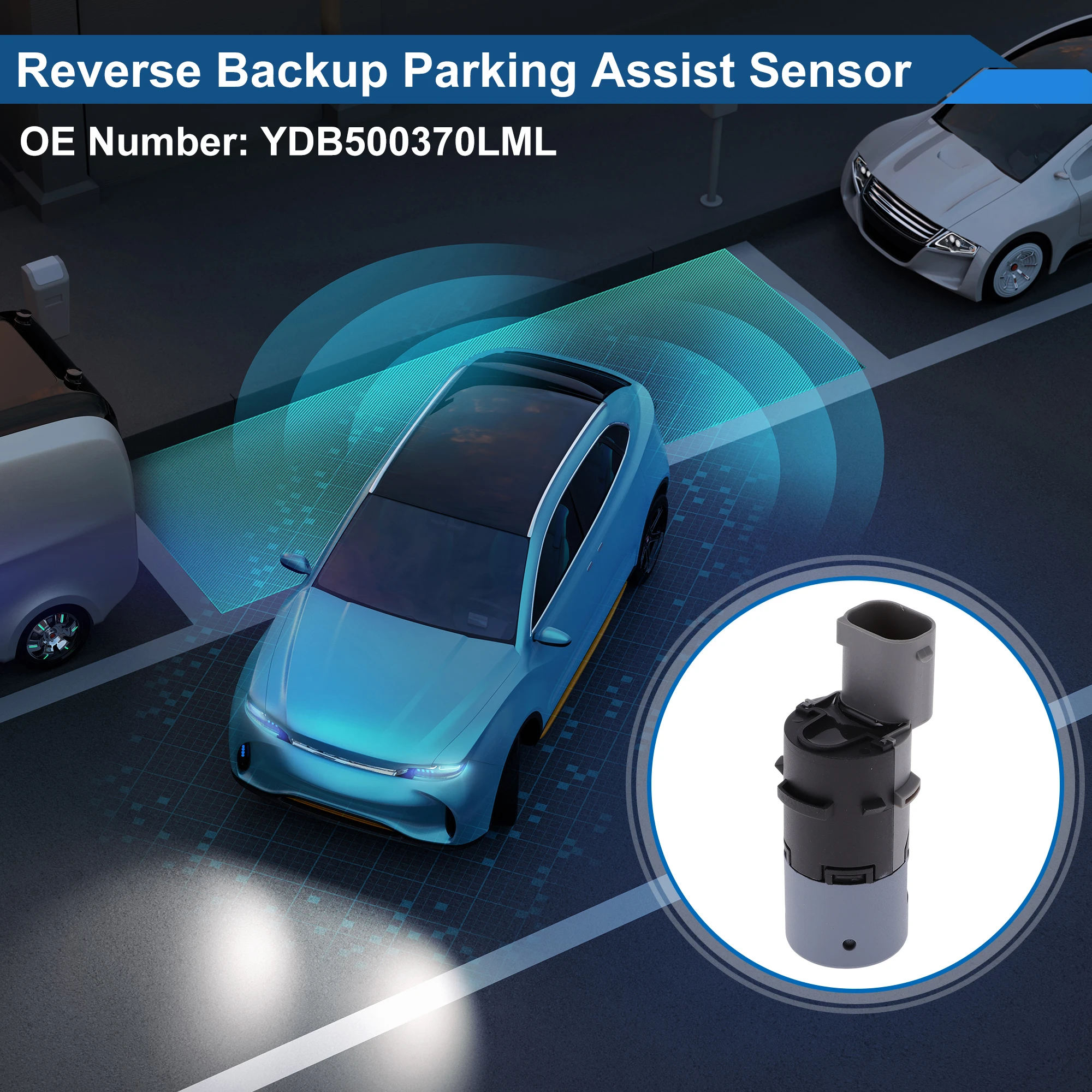 UXCELL Reverse Backup Parking Sensor for LAND ROVER Range Rover L322 3.0D 02-12 Gray