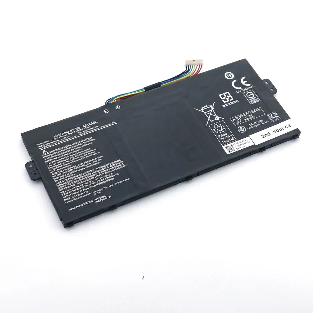 Brand New Original AP19A8K 11.55V 40.22Wh Laptop Battery for Acer Chromebook CP311-1H CP311-1HN - CB311-9HT-C4UM 230