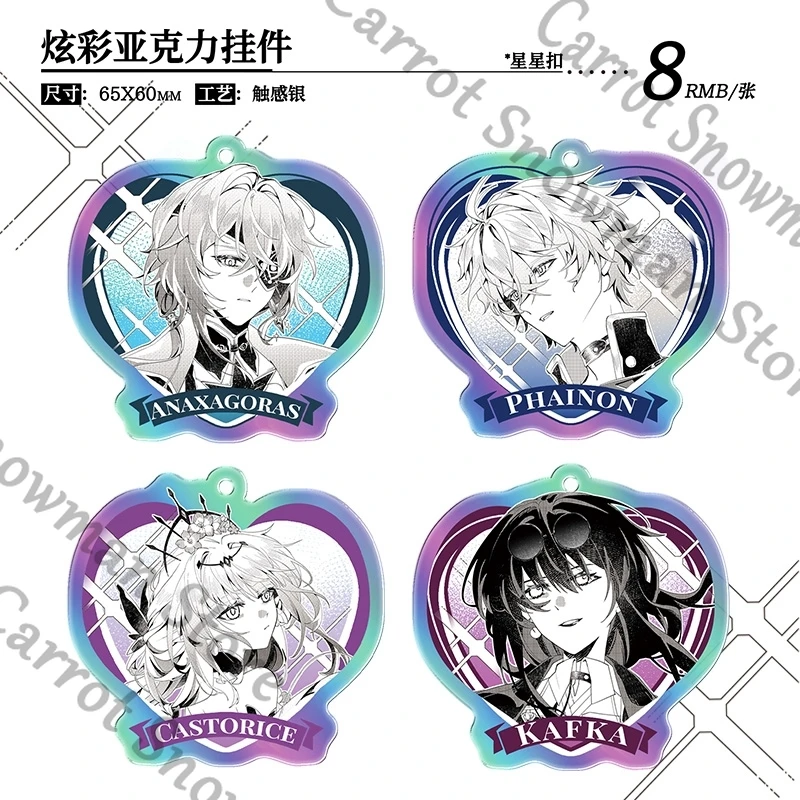 هونكاي: ستار السكك الحديدية ambitus Phainon كاستوريس كافكا أنساجورس زميلين لو لوم دو ديستين الحب شارة قلادة الكاميرا الفورية