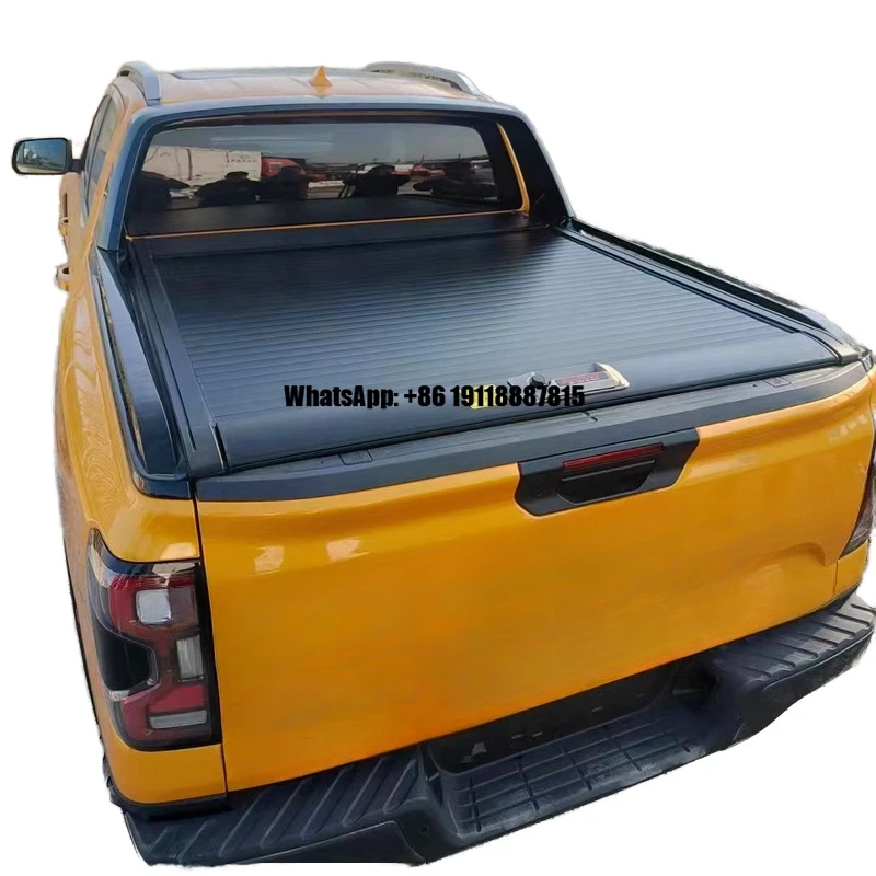 

Pickup Truck Bed Roller Shutter Lid Tonneau Cover for Ranger Hilux Revo Vigo Rocco Dmax D-max Navara Np300 Triton L200 2024 2025