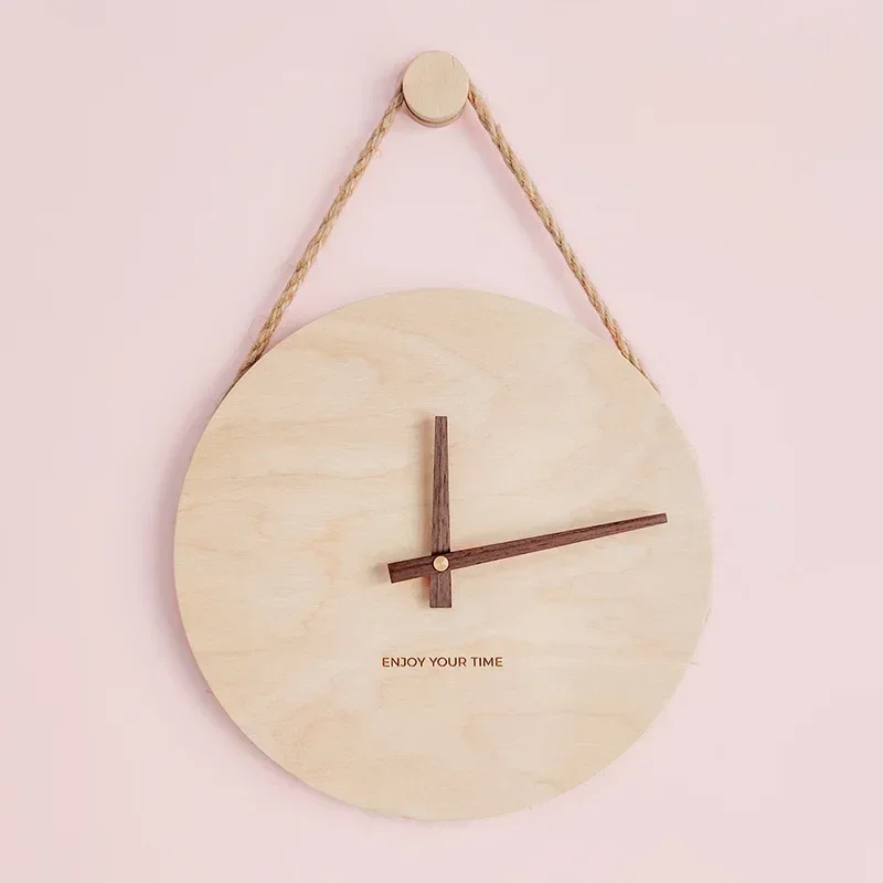 Round Elegant Wall Clocks Vertical Silent Nordic Christmas House Wall Clock Aesthetic Design Reloj Para Pared Decoration