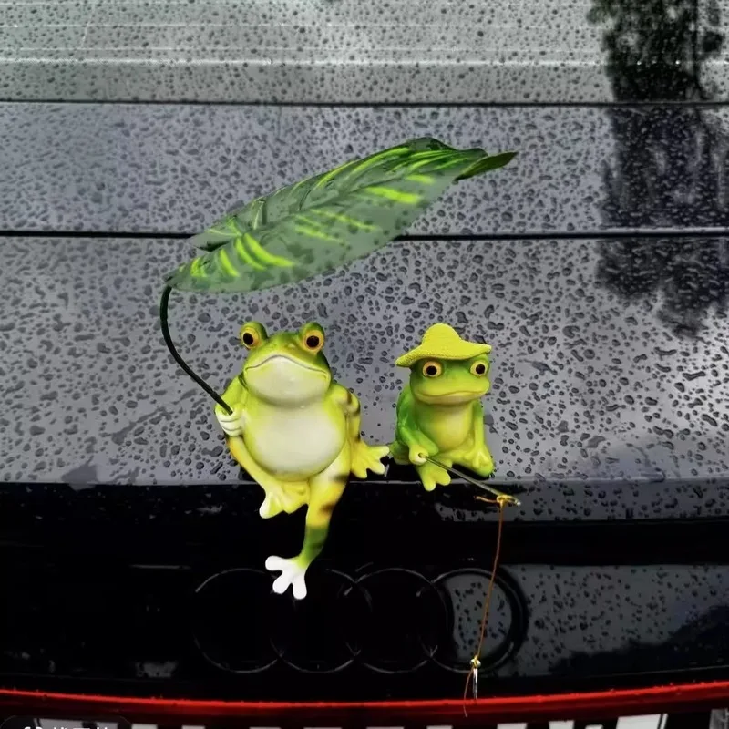 

Car-Friendly Cute Umbrella-Opening Figurine Creative Toy External Decoration Accessory For Automobile Decoration