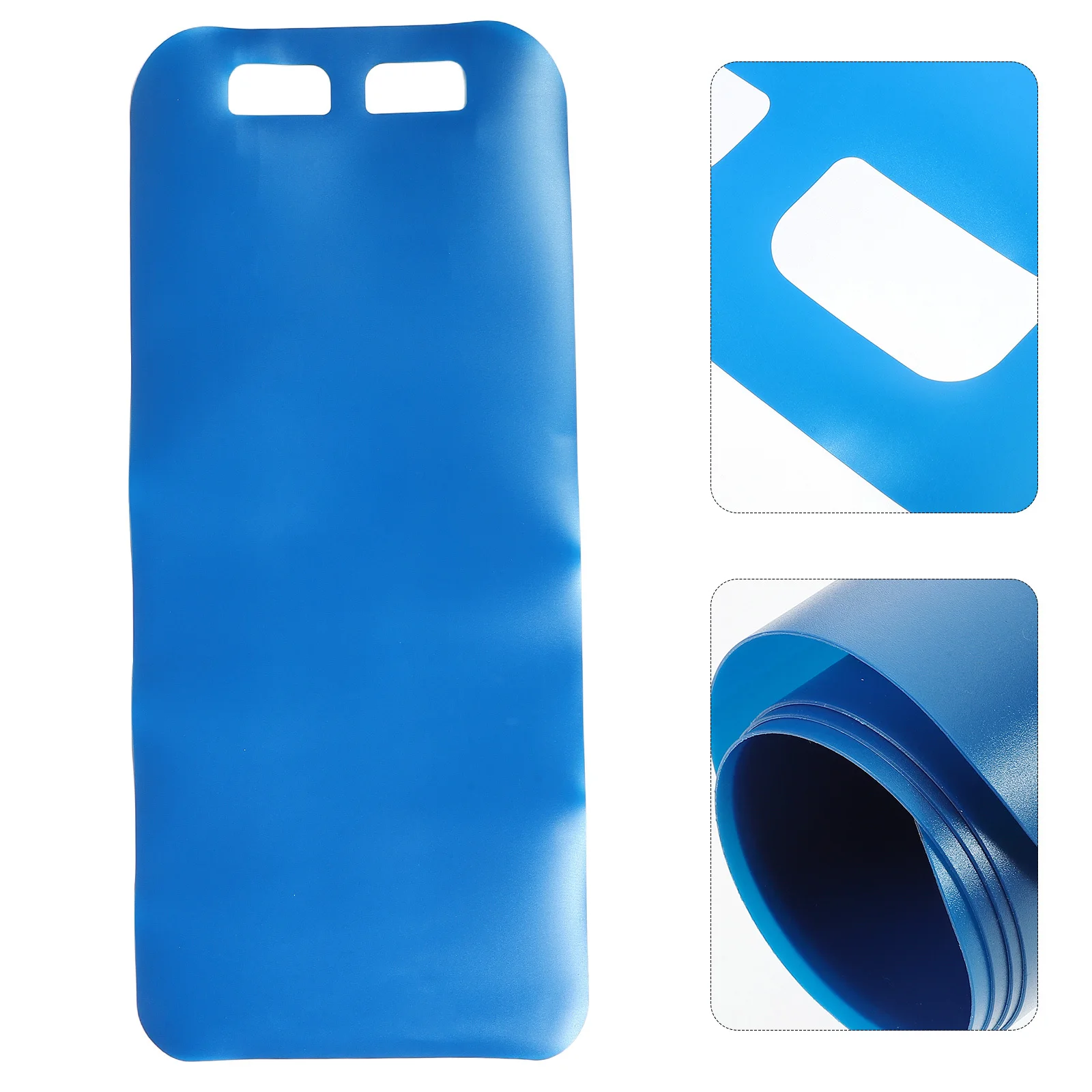 

Simple Snow Sled Mat Lightweight Plastic Roll Up Board Sturdy Snow Grass Sliding Lightweight Sled