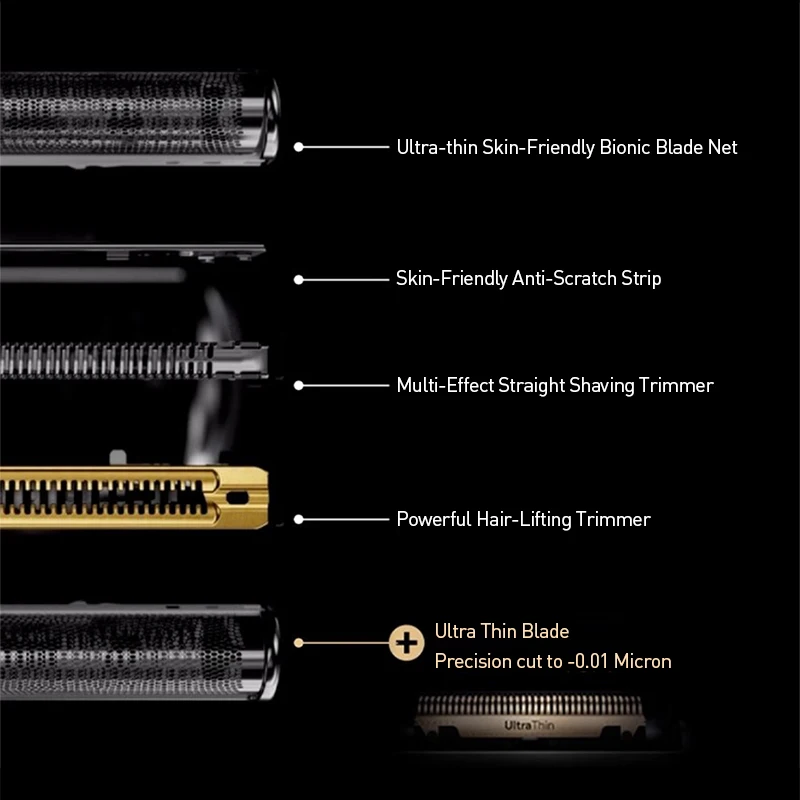 Braun 96M Rasierkopf kompatibel mit S9 PRO und S9 PRO+ Rasierern als Geschenk. Echtes Original. Scharf sanft auf der Haut
