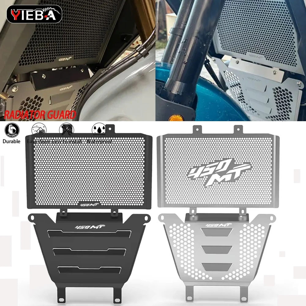 

Передняя защита двигателя, защита вентилятора для CFMOTO CF MOTO 450MT 450MT 2024 2025 2026 Ibex 450 MT450, защита радиатора