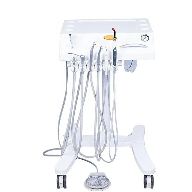 for Portable Suction Unit GU-P302 Portable Dental Unit Veterinary Use With Silent Oil Free Air Compressor