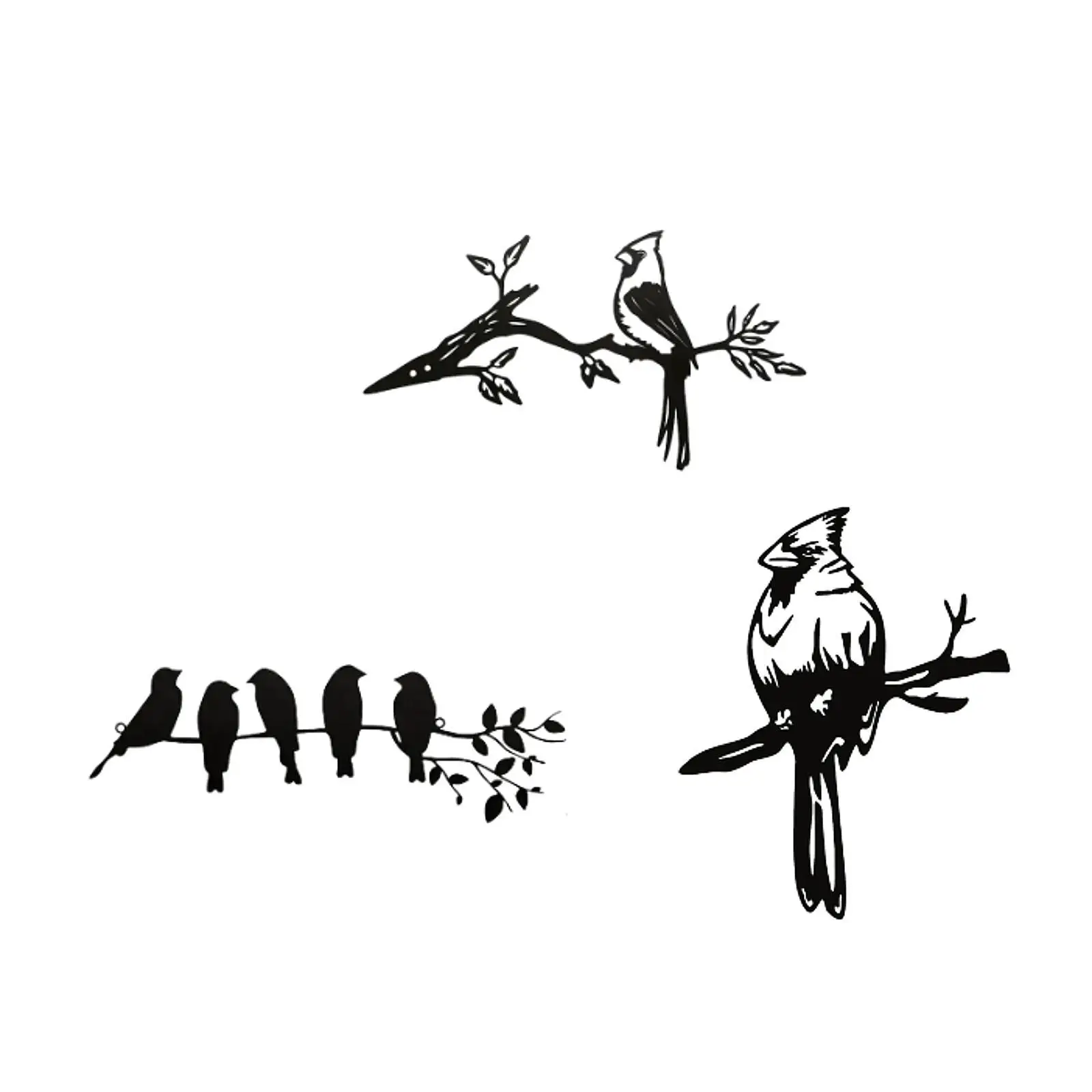 

Металлический Декор Птицы Садовая Статуя Прихожая Настенный Художественный Декор Украшение Патио Прихожая Металлический Птица Силуэт Железная Скульптура Украшение