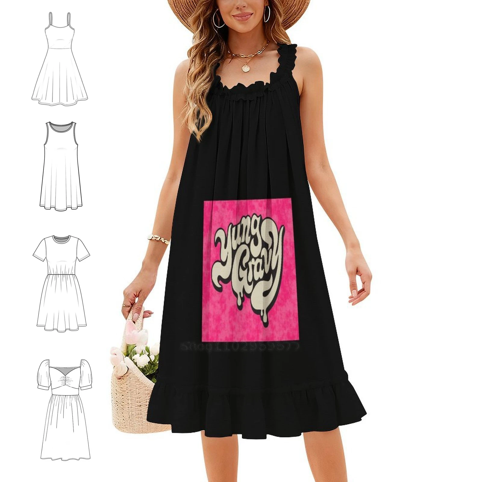 Whipe Rapper Boho Chic Dress Elegant Fashion Beach Wedding Party Gown Young Gravy Gravy Mr Clean Bbno Yung Womens Dresses