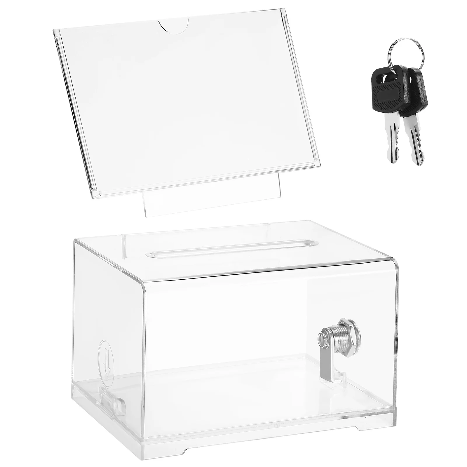 Tombola-Boxen für Tickets, Karten, Behälter, Spender, Halter, Spende, Fundraising Bin
