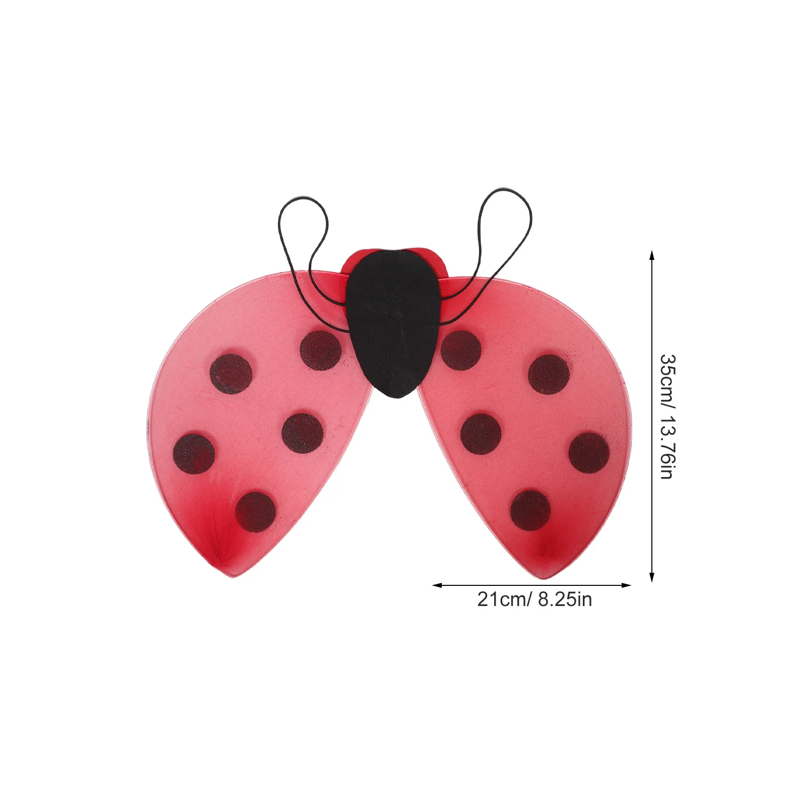 ชุดปีกเต่าทองสำหรับเด็กผู้หญิง ชุดแต่งกายสำหรับงานปาร์ตี้ อุปกรณ์เสริมสำหรับฮาโลวีน งานแฟนซี คอสเพลย์ ปีกแมลงสำหรับการแสดง