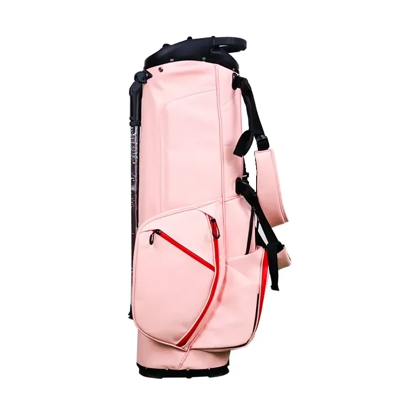 for KONDAY Popular Factory Made Golf Stand Bag with 5 Club Holes Good Quality and Waterproof Feature Custom Logo