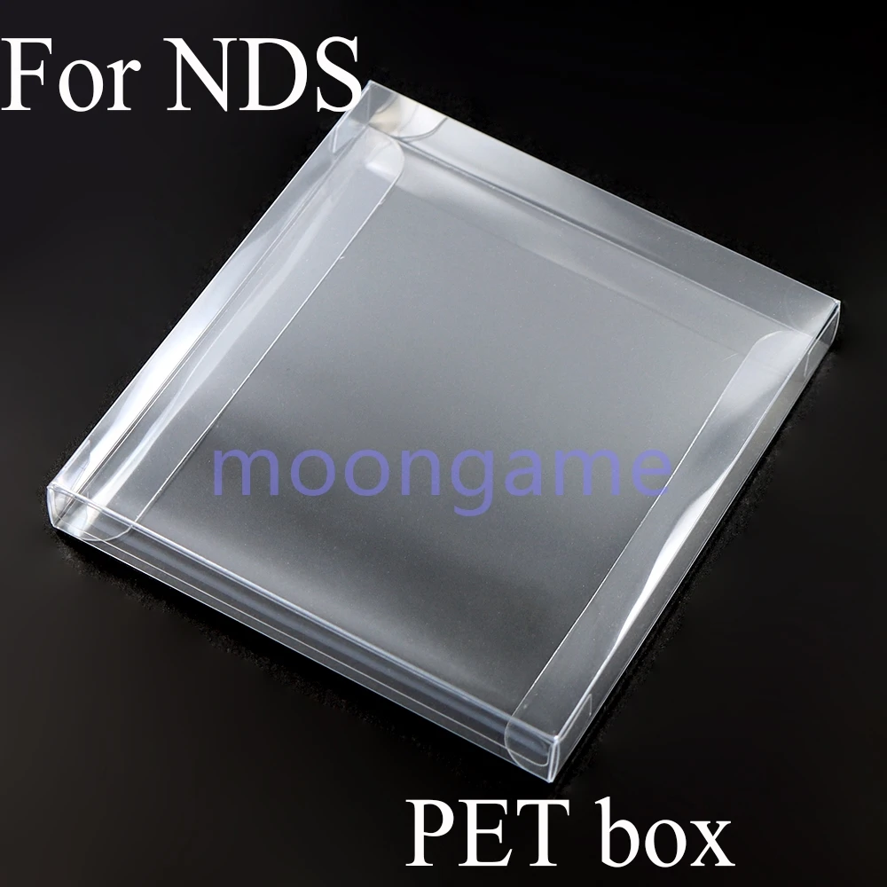 20 stücke Für NDS Klar Transparent Spiel PET Patrone Box Fall Spiele Kunststoff Schutz Box
