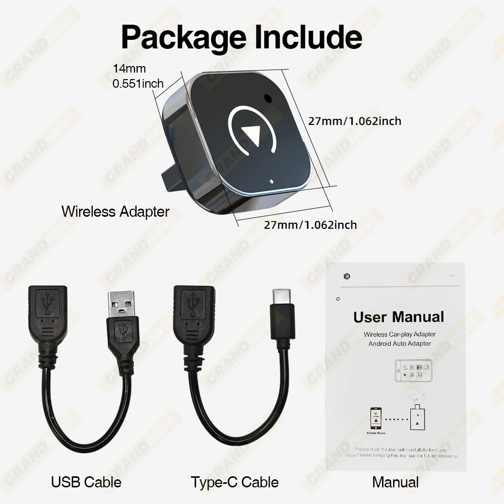 Neue Drahtlose CarPlay Android Auto Adapter USB Dongle Smart Mini Box Plug Und Play Universal Für VW Toyota Nissan Honda Ford Benz – Detail 17