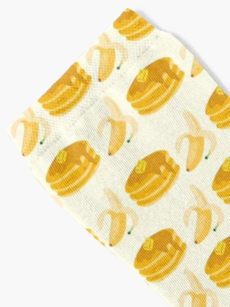 Gels Pancakes Chaussettes pour hommes et femmes, Cadeaux drôles d'été, Marque de luxe