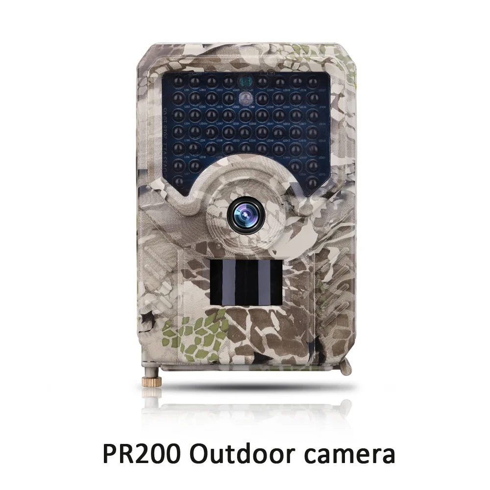 1Pcs PR200 Independent Wireless Camera Outdoor Use IP54 Waterproof Wide Life Surveillance Hunter Hunting Camera Video Recorder
