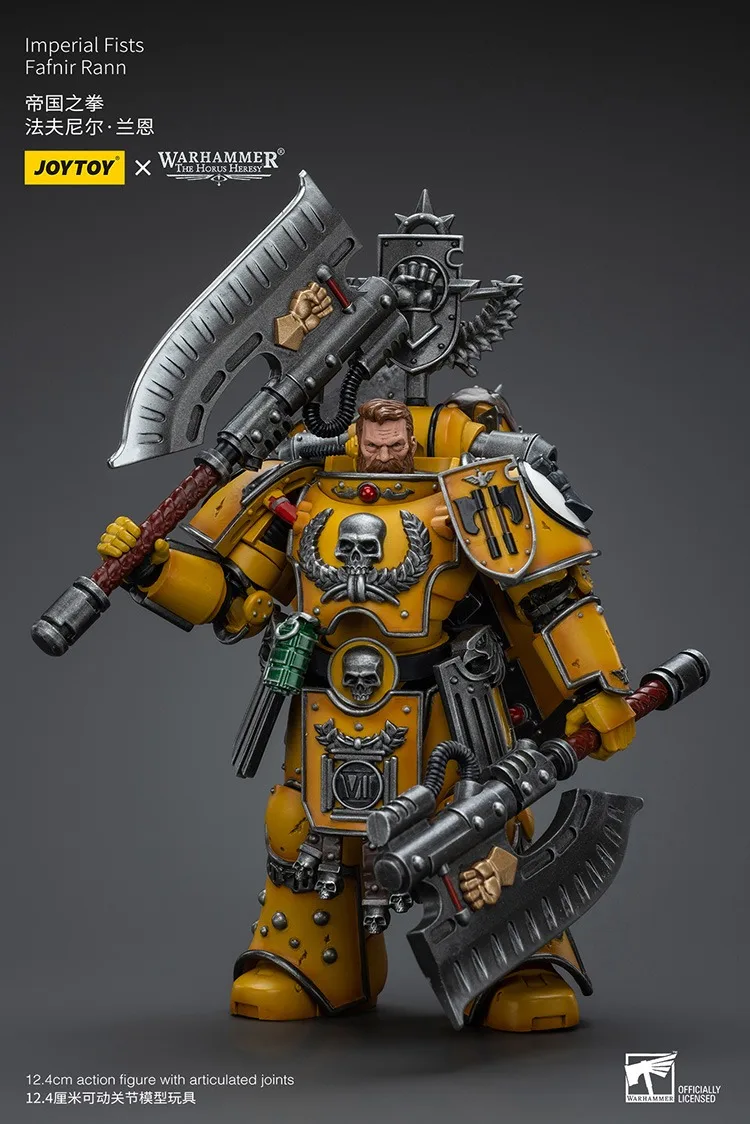 JOYTOY Warhammer "The Horus Heresy" القبضات الإمبراطورية Fafnir baa عمل أرقام دمية جمع الديكور هدية النموذج الأصلي