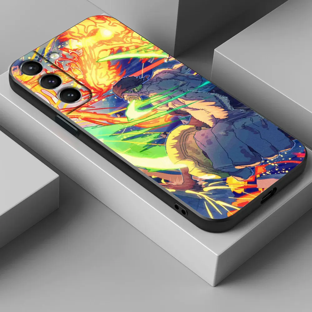 Cartoon Shanks Luffy Zoro Phone Case For Samsung Galaxy S25 S24 S23 S20 S21 FE S26 S22 Ultra S26 Plus S25FE Soft Silicone Cover view 4
