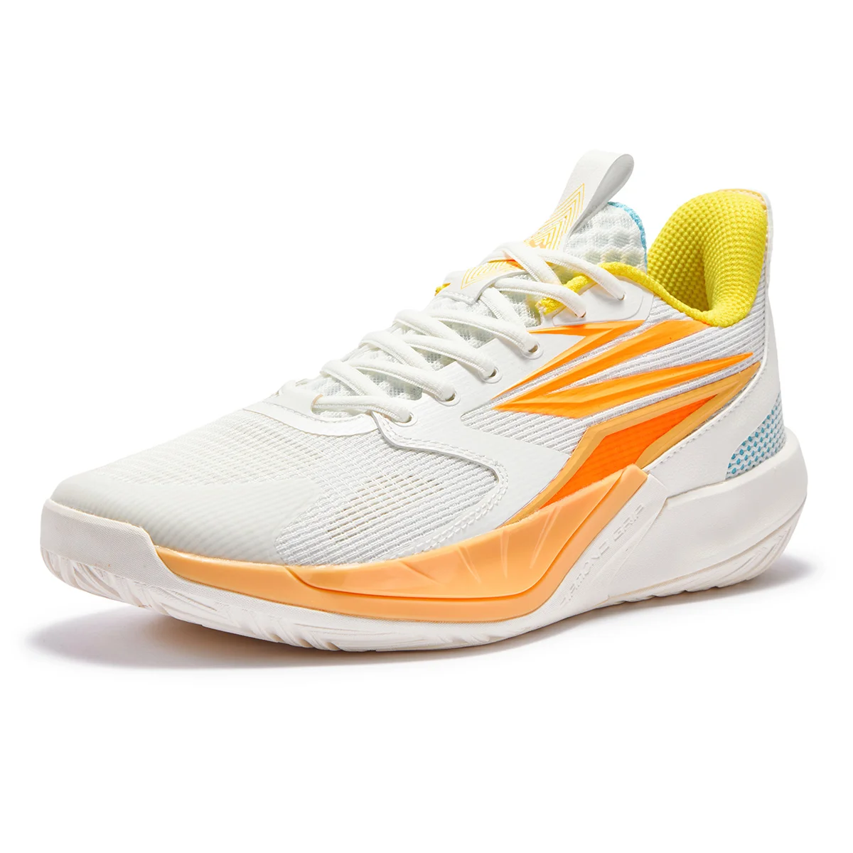 361 Degrees BIG3 Team 4.0 Herren Basketball-Sportschuhe Schutz Langlebig Verschleißfest Agil Atmungsaktive Sneakers 672621104 – Detail 19