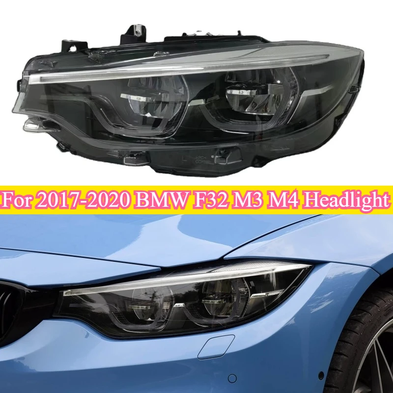 Fit For BMW 4 Series F32 Headlight 2017-2020 BMW F32 M3 M4 Headlights Adaptive LED Headlight Assembly F80 F82 Original Headlamp