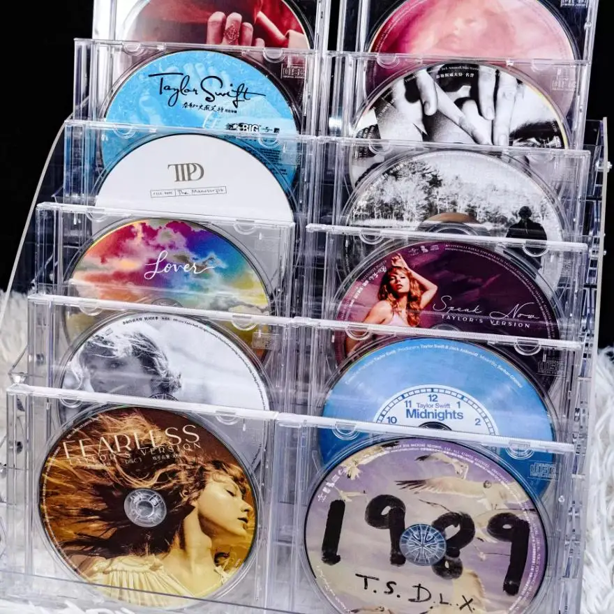 Colección de álbumes de CD Famosa colección de álbumes de CD de cantante europea y americana Álbum de regalo de cumpleaños 1989