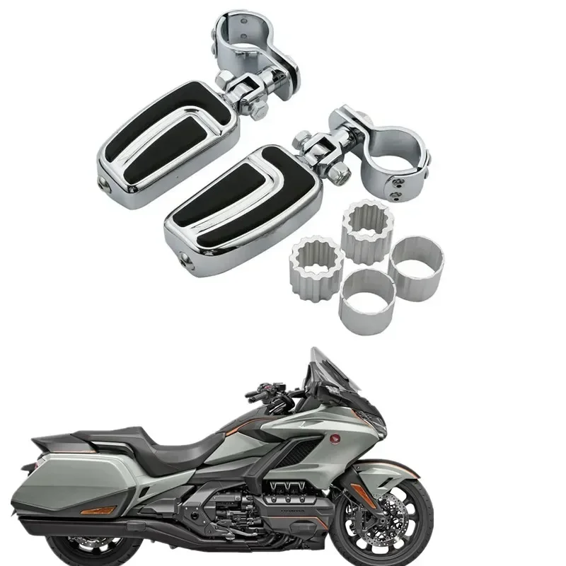 

Аксессуары для мотоциклов Honda Gold Wing GL1800 01-11 VT1100 VTX1300 VTX1800, стильные подножки и зажимы для ног