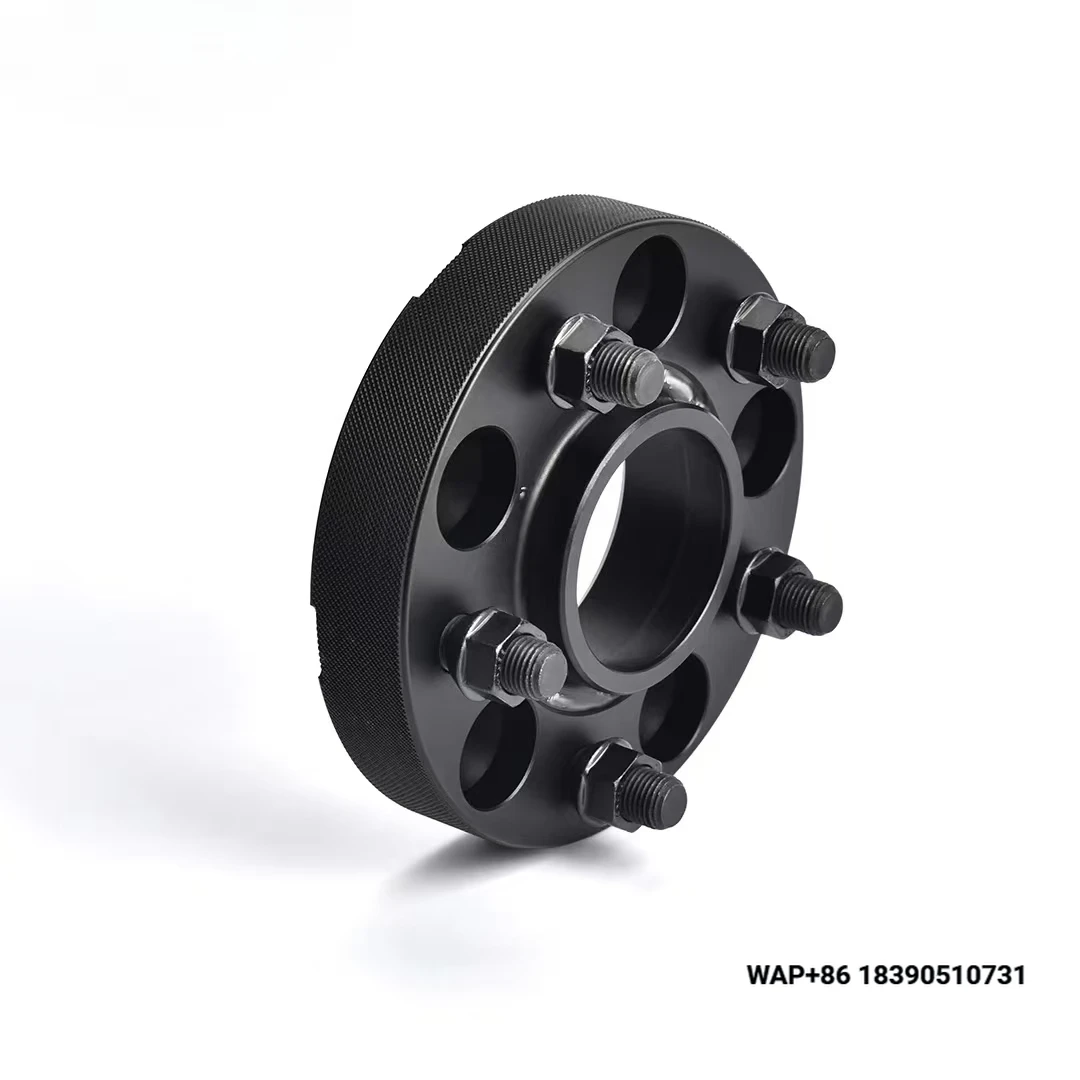 Forged Aluminum Black Flange Wheel Spacer Custom Adapters & Spacers for Wrangler Gladiator Etc. 16-20 Inch
