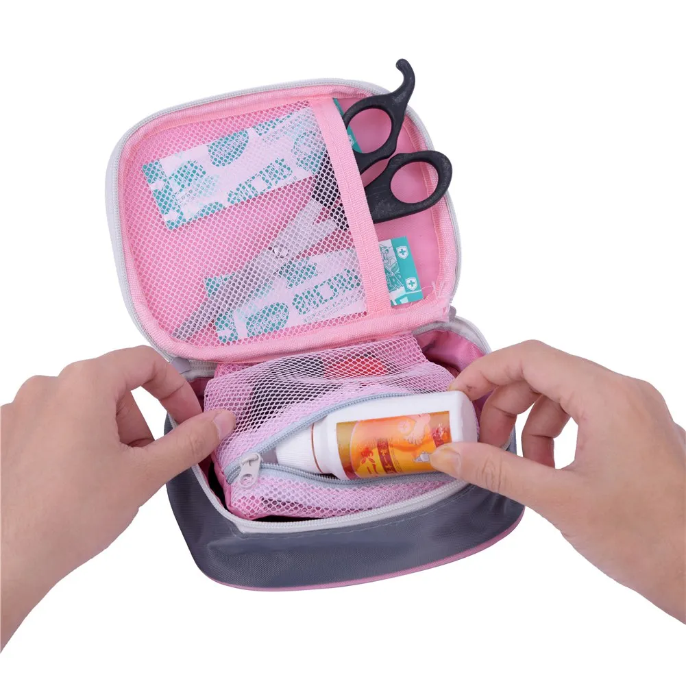 ZK40 Multi-function Portable Emergency Medical Storage Bag Makeup Cosmetic Case