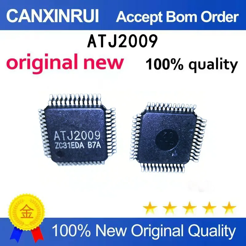 

(5-100 PCS) New stock ATJ2009 QFP