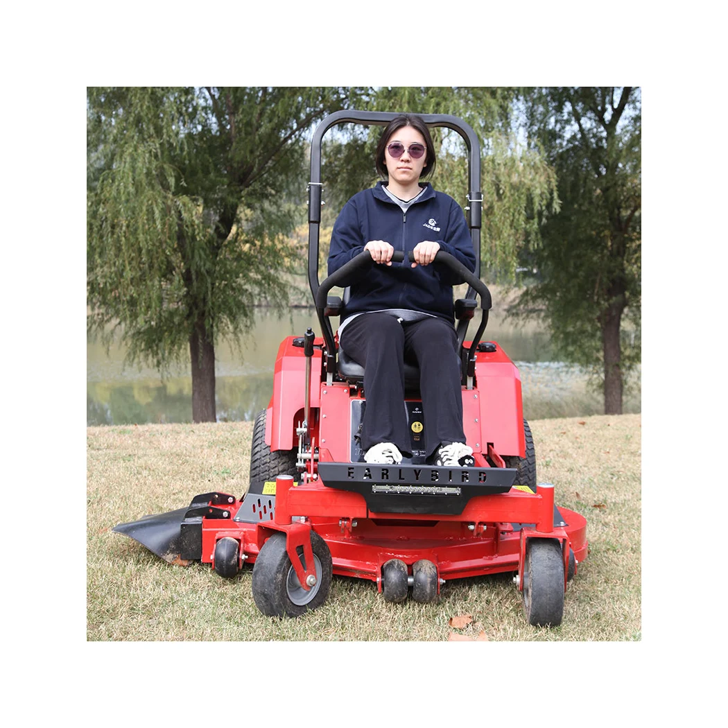 Commercial Zero Turn Lawn Mower Mini  Riding Lawn Tractor Cutter Cordless Petrol Power Grassland Cutting