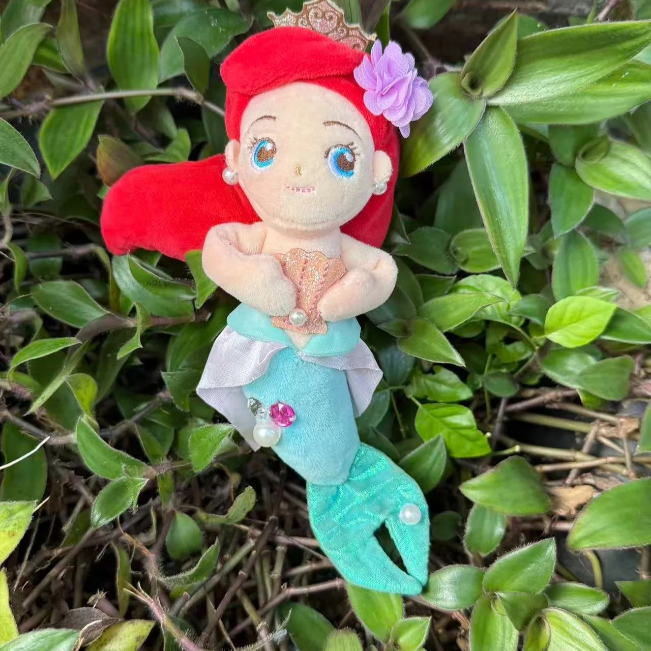 

Disney cartoon toy Mermaid Stuffed Doll Princess Doll Toys Elza Stuffed Plush Kids Toys Halloween Gift