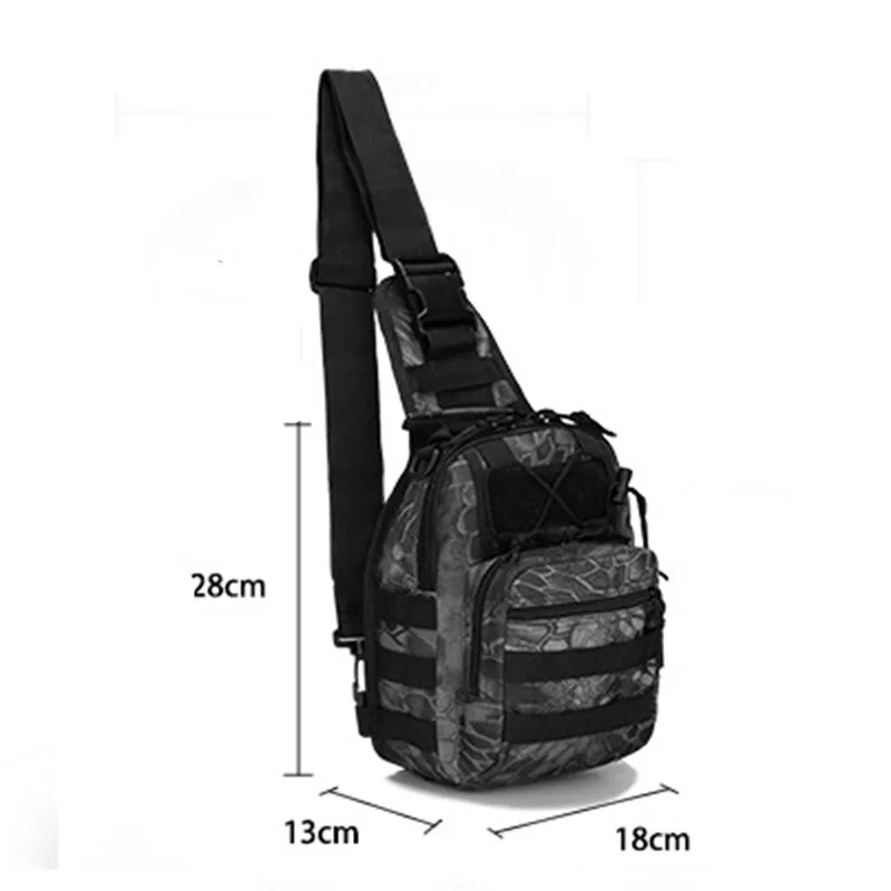 Outdoor Tactical Shoulder Bag Sport Travel Chest Bag For Men Women Tactical Sling Backpack Camping Hiking Hunting Carry Bag ﻿