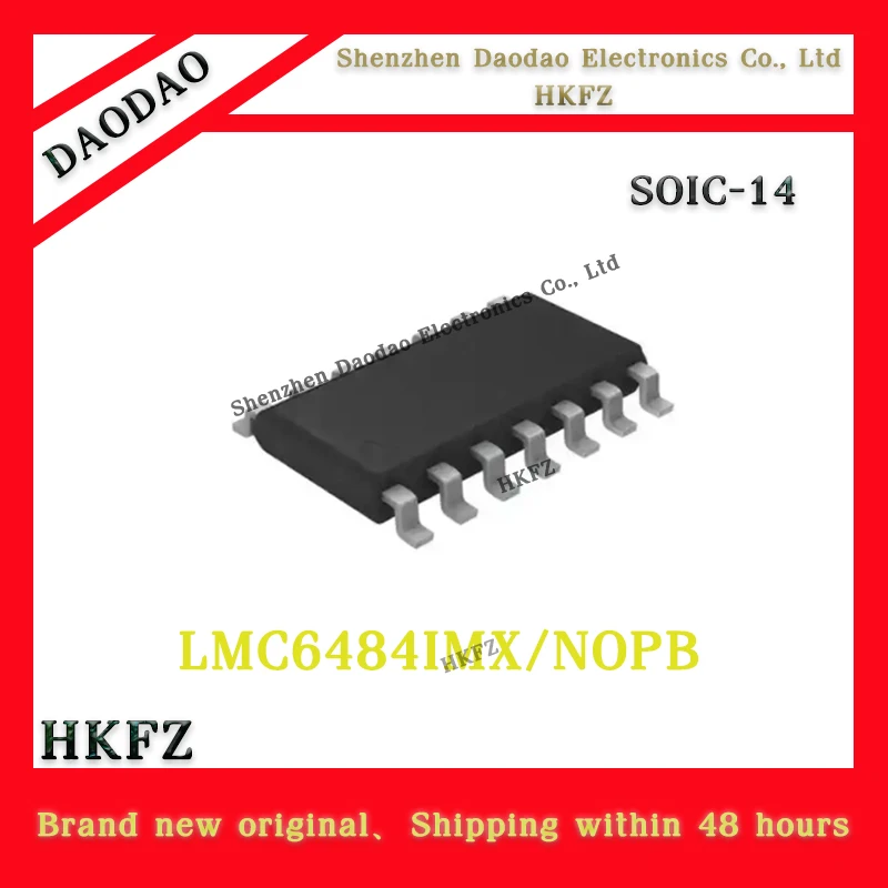 

10Pcs LMC6484IMX/NOPB LMC6484IMX LMC6484IM LMC6484 SOIC-14 four-way operational amplifier chip IC new original