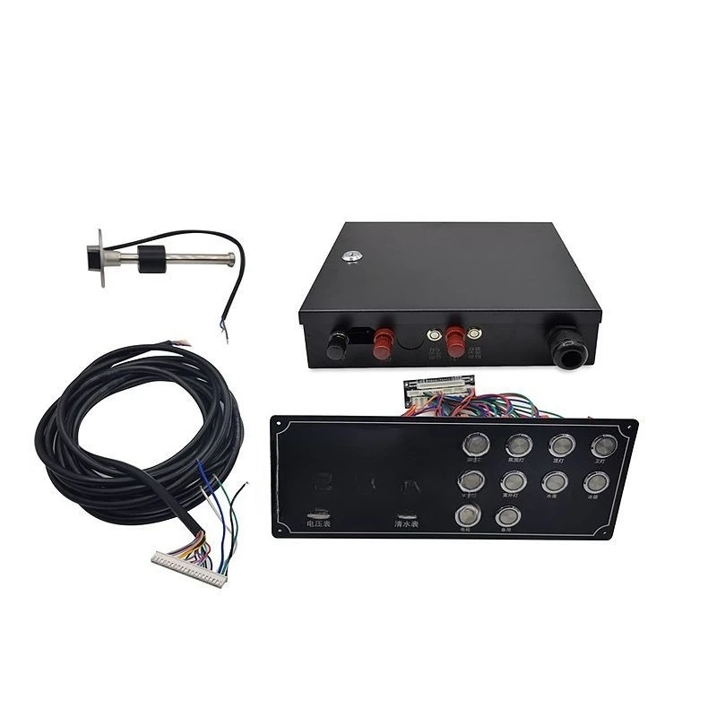 central control system, integrated distribution box, strong and weak current integrated box, trailer RV controller