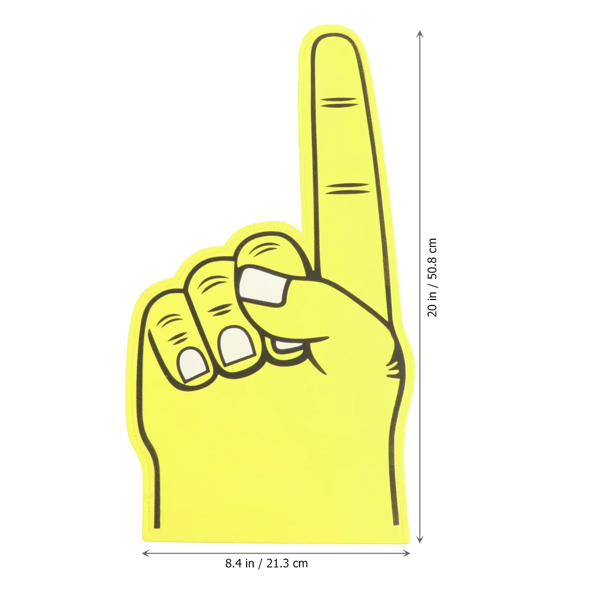 

3 pcs Eva Large Size Slap Gloves Cheer Up Gesture Hand For Concert Party Carnival Beach Kids Adults Fun Props Souvenir