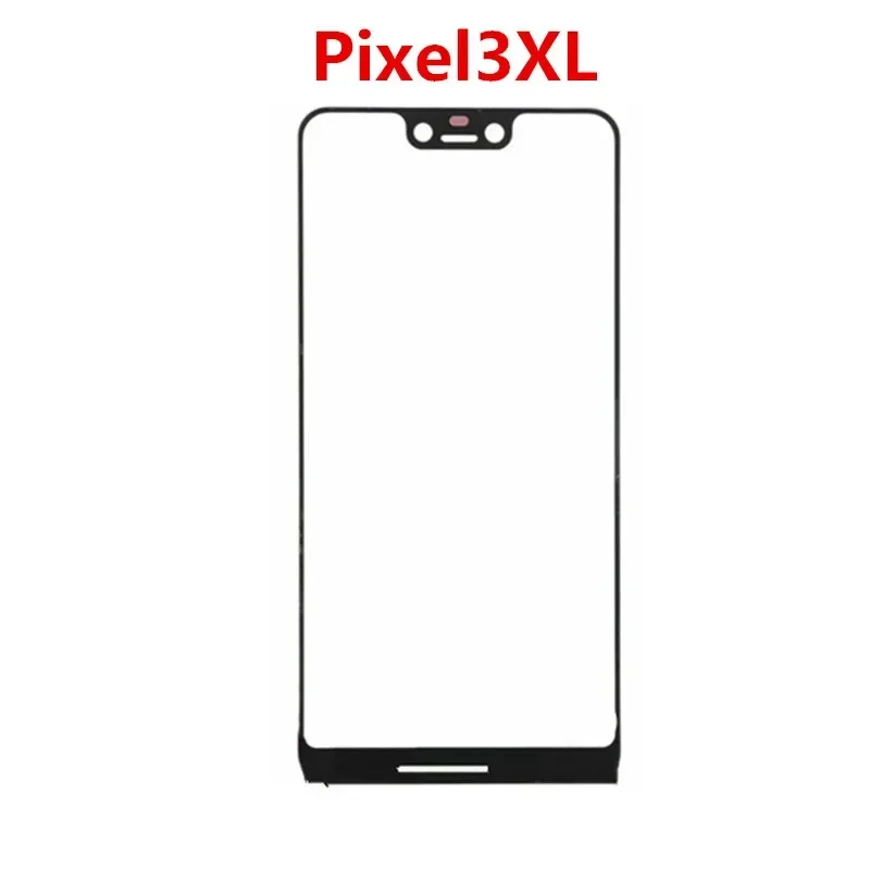 Front Glass For Google Pixel 8 Pro 7A 4A 5G 3 3A XL 7 6A 6 5 5A Outer Screen Touch Panel LCD Display Cover Repair Part + OCA