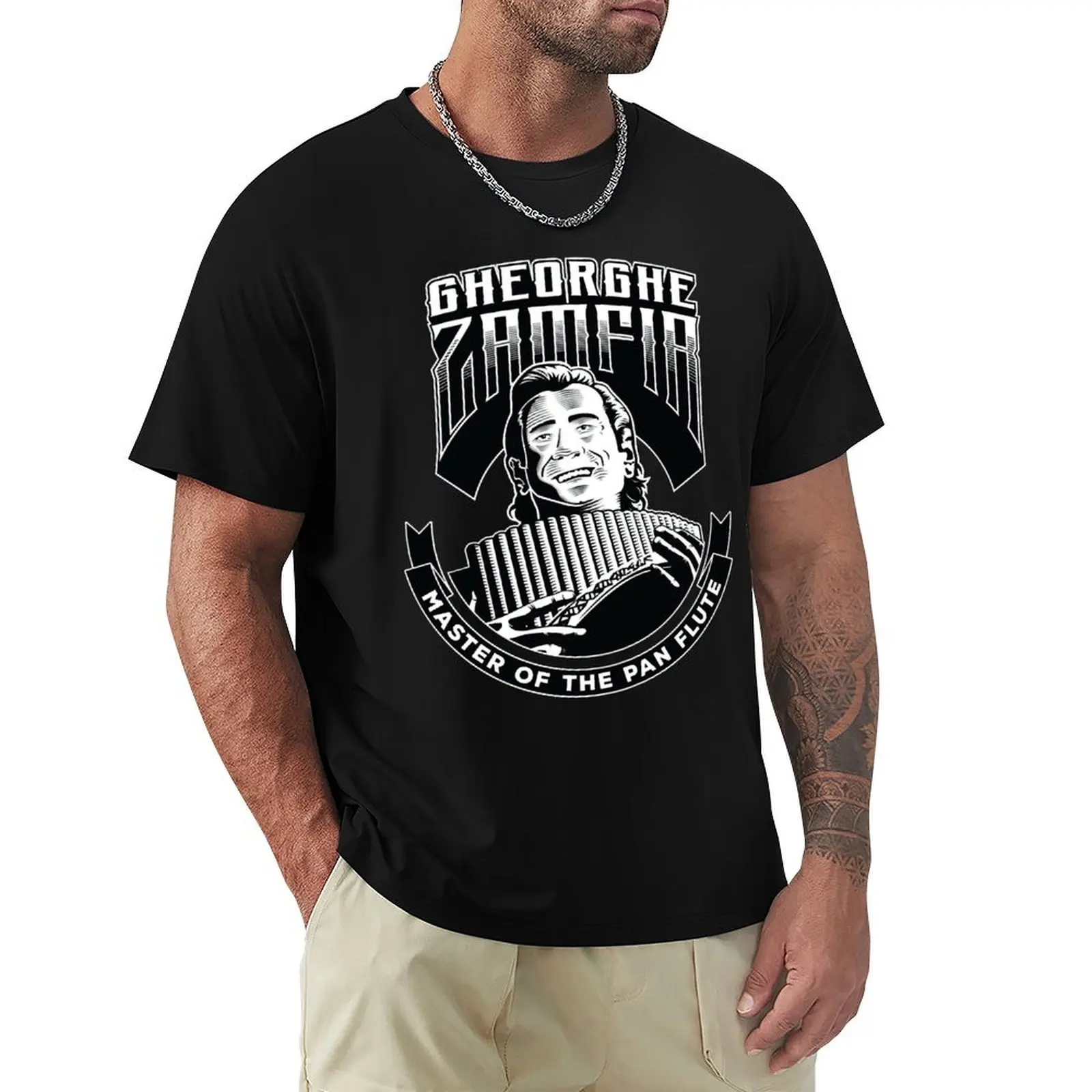 Zamfir - MASTER OF THE PAN FLUTE T-Shirt Quick Dry Fishing T-Shirt
