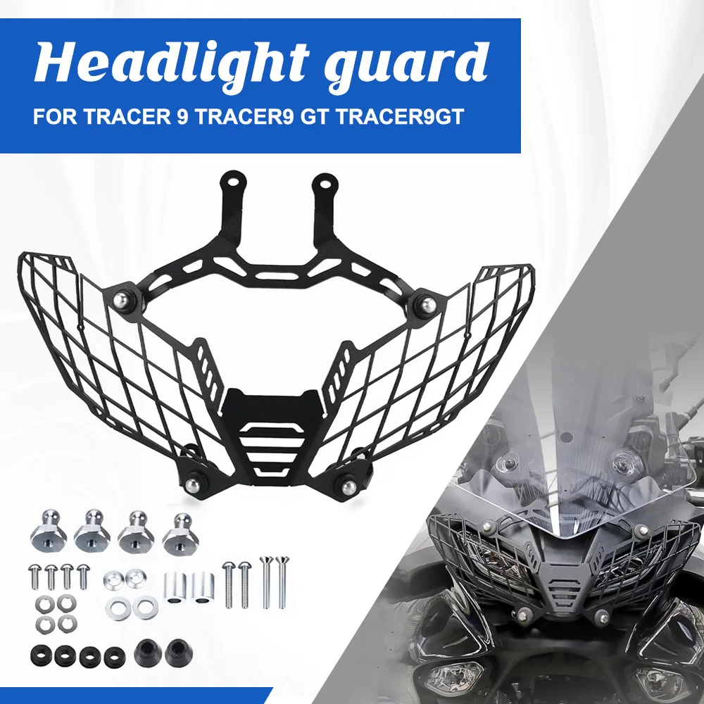 

Защитная крышка для передней фары мотоцикла для Yamaha Tracer 9 Tracer9 GT 2021 2022 2023 2024 Tracer9gt, аксессуары