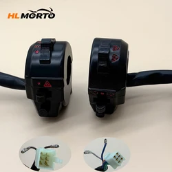 22mm Motorcycle Handle Bar Left Right Control Switches Horn Turn Signal Headlight Electric Start For Honda XL XR 250 400 600 ZJ