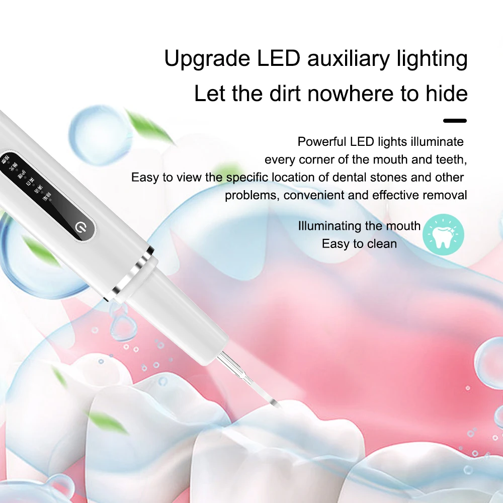 Ultraschall Zahn reiniger Sonic Vibration Dental Scaler Zahnstein Zahnstein entferner Zahn aufhellung Reinigungs werkzeuge Mundpflege