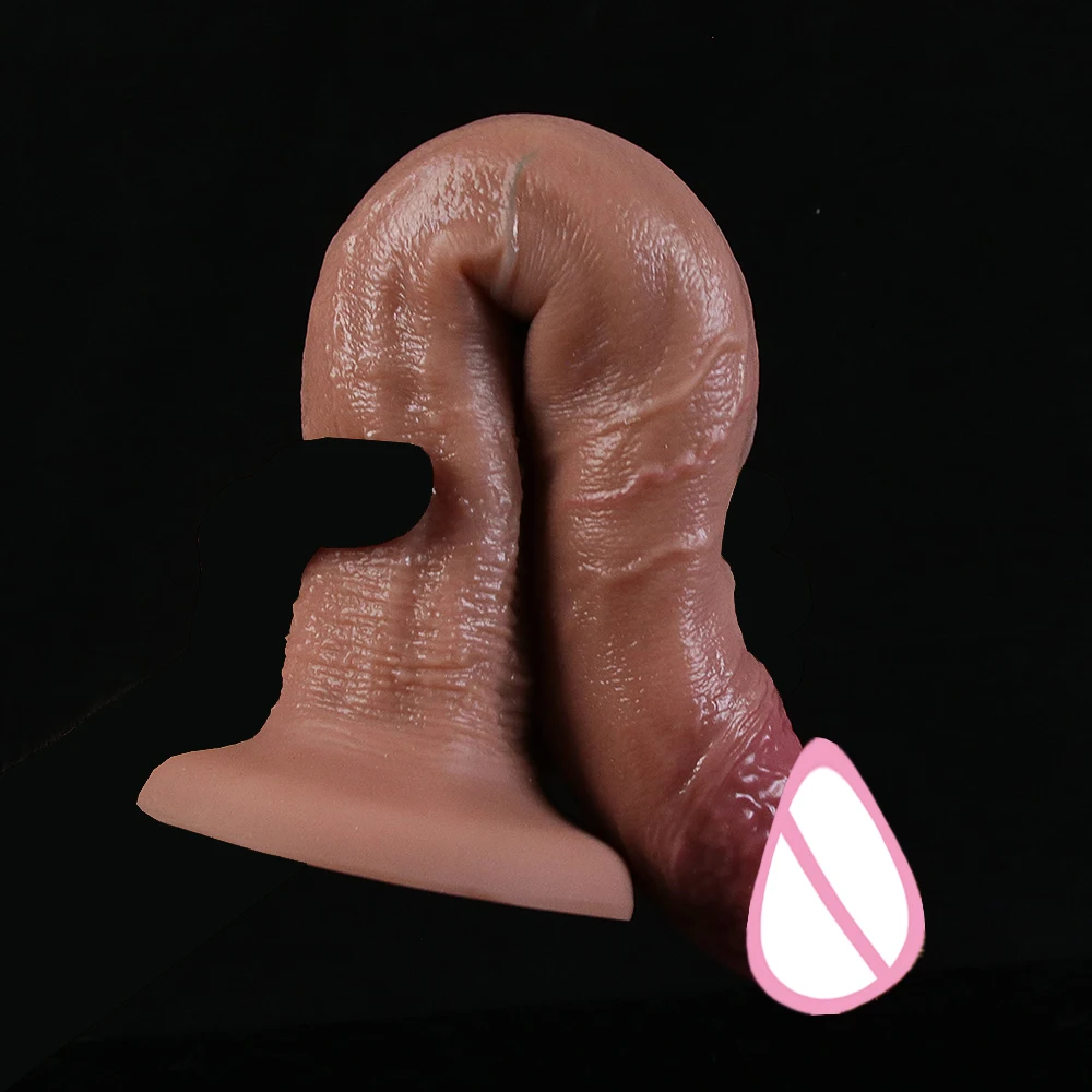 35CM Long Dildo Realistic Snake Shape Dick Single Layer Silicone Big Penis Soft Anal Sex Toy Suction Cup for Women Vagina Orgasm 3