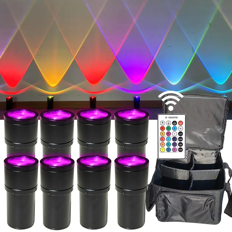 Remote Control  Uplights Wireless Wedding Party Dj Lights Stage Rechargeable up Lights Par